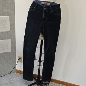 PAIGE Blue Straight Leg Jeans Classic Denim